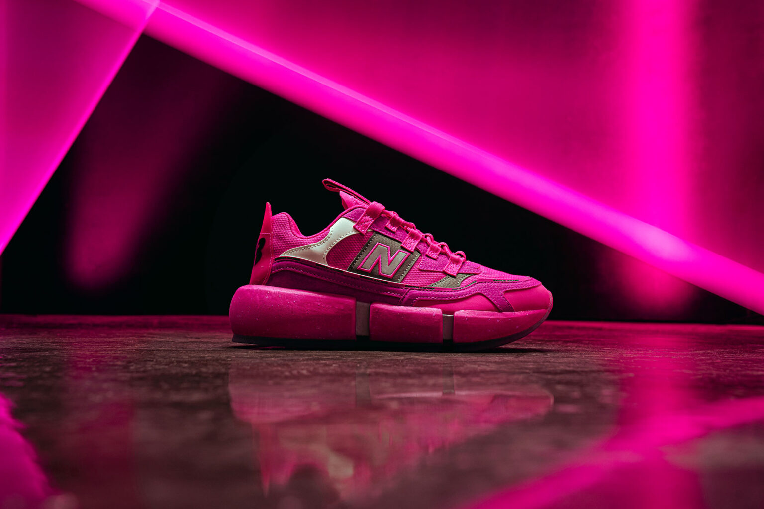 New Balance and Jaden Smith team up with Greenhouse for Pink Vision Racer Launch