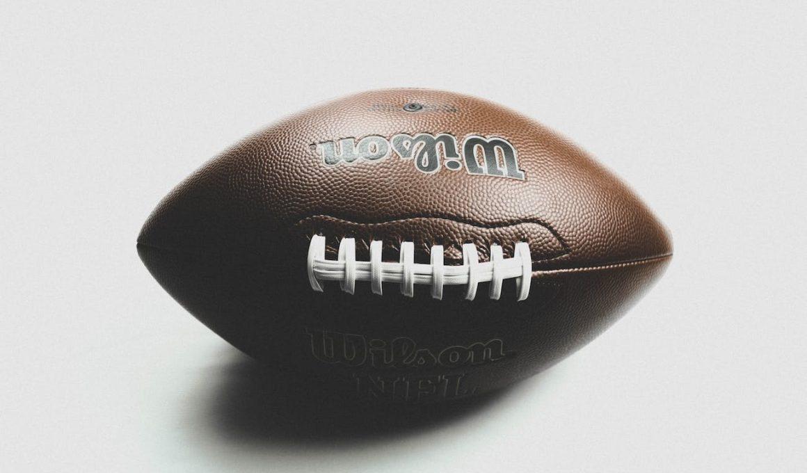 football ball on the white surface
