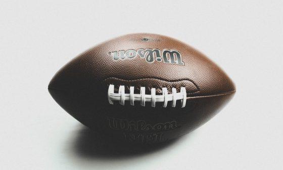 football ball on the white surface