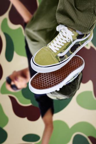 Vans & BAPE Team Up For Second Footwear & Apparel Collection