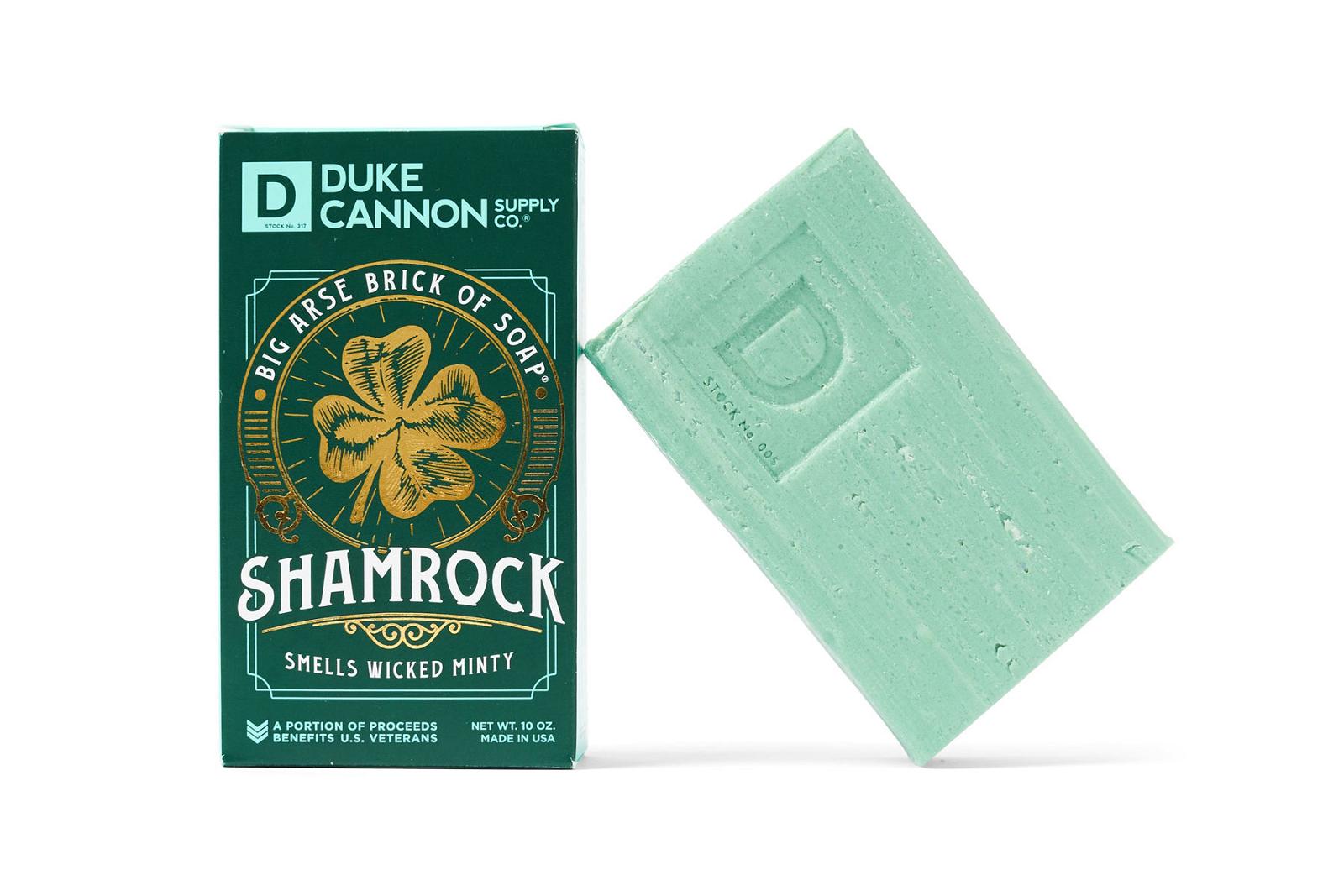 Duke Cannon SHAMROCK BIG ARSE BRICK OF SOAP
