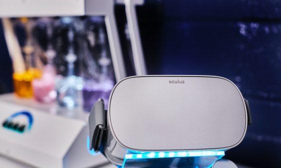 Oculus VR headset