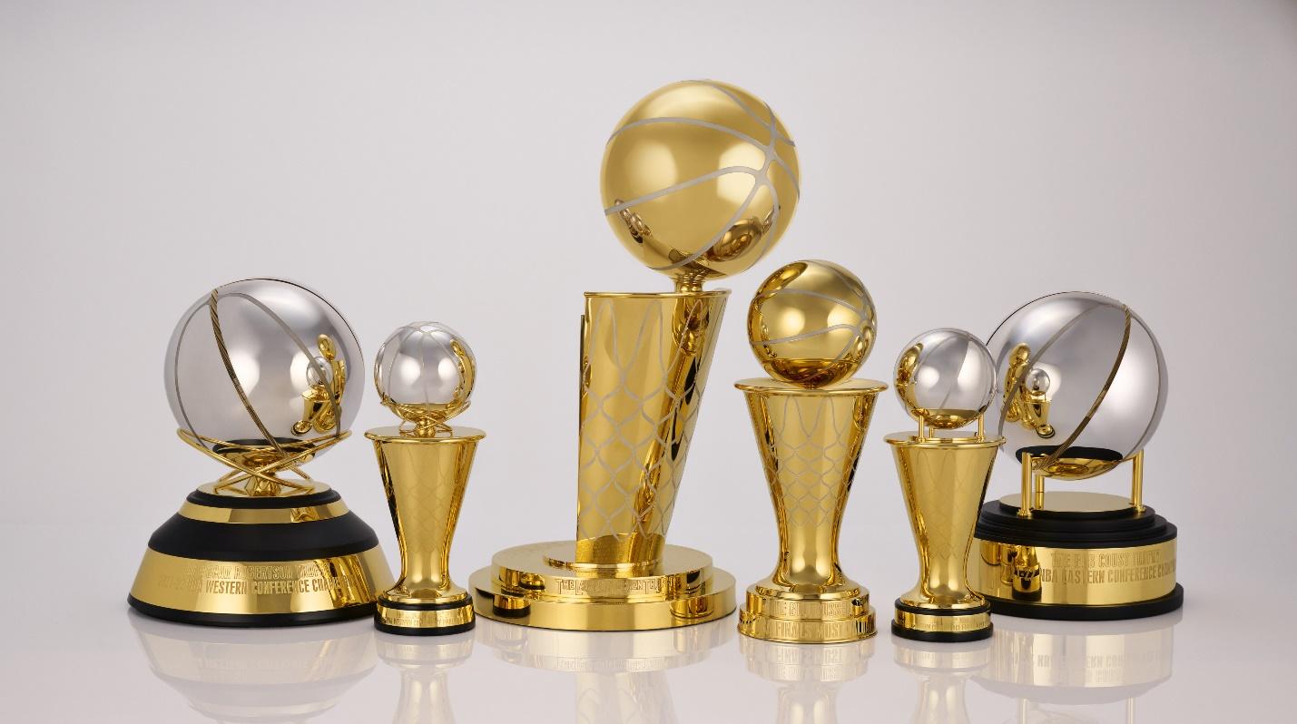 NBA & Louis Vuitton Unveil Larry O'Brien Trophy Travel Case: Photos