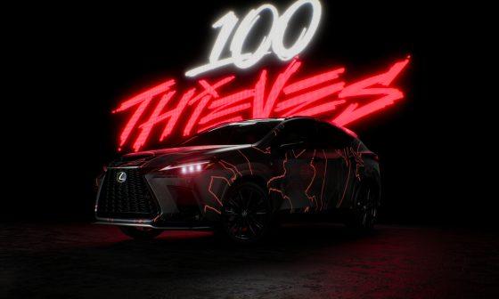 Lexus x 100 Thieves Customized NX