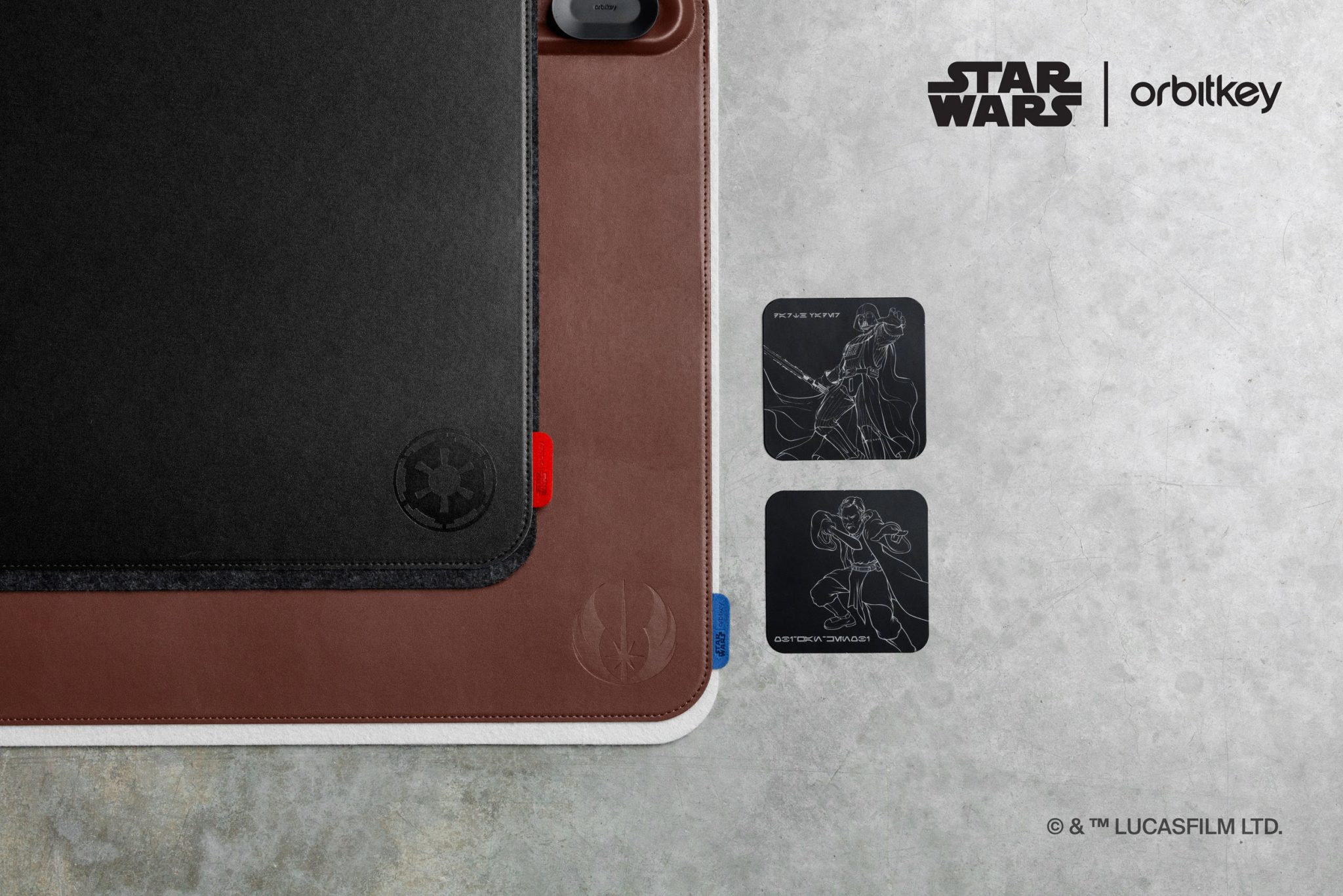Orbitkey Releases Star WarsThemed Office Desk Mats