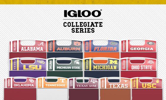 Igloo Collegiate Series coolers