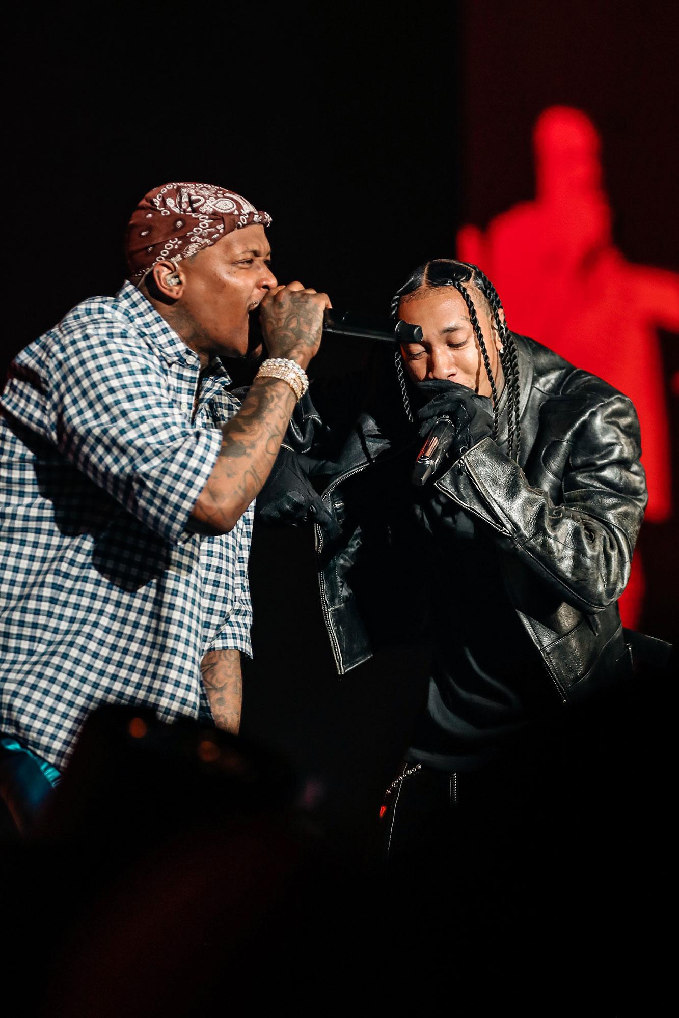 Tyga and YG at Rolling Loud California 2023