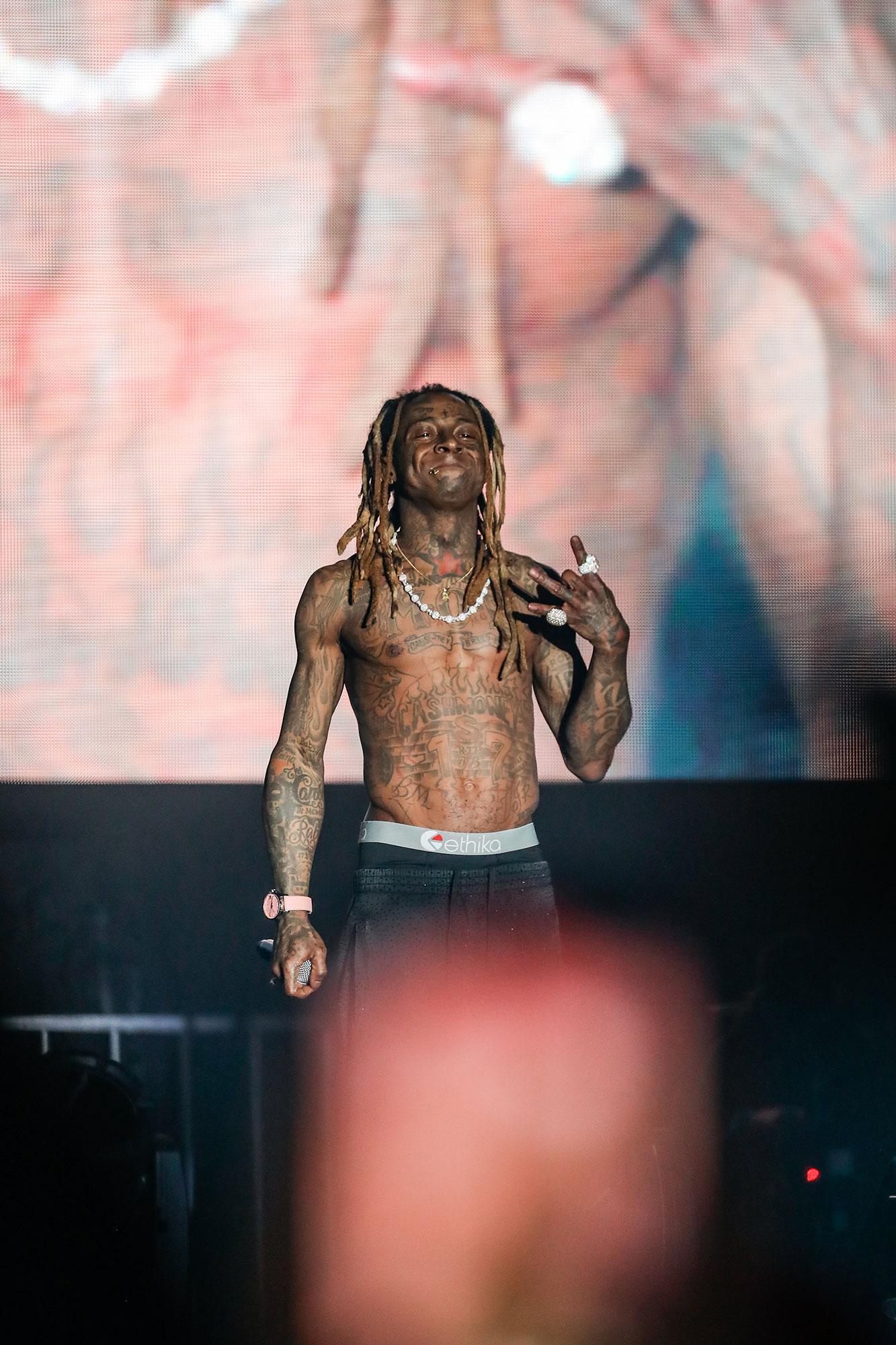 Lil Wayne at Rolling Loud California 2023