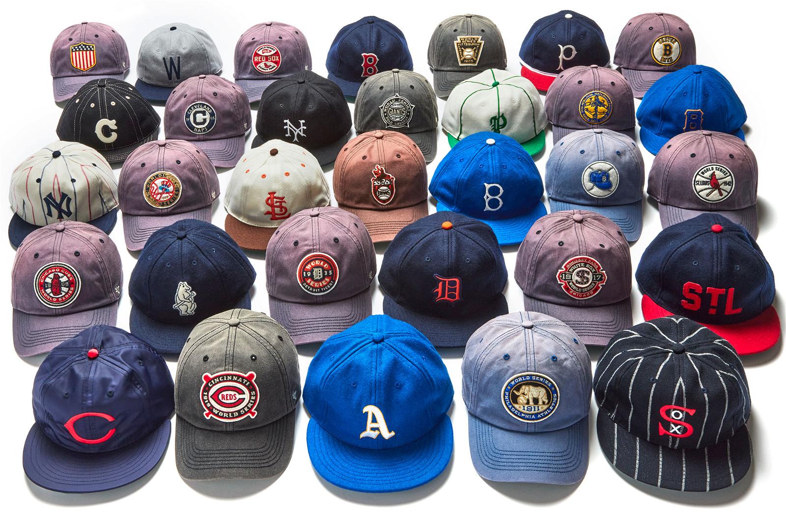 '47 Partners with Ebbets Field Flannels for Headwear Collections